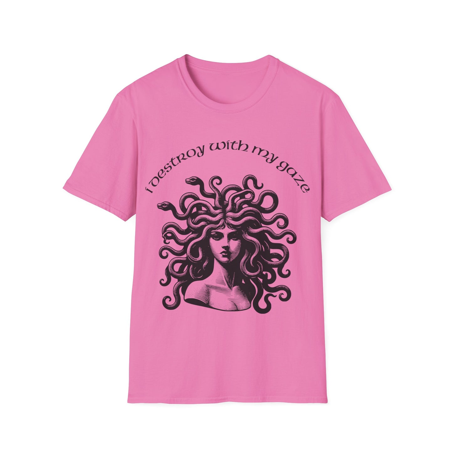T-Shirt unisexe je détruis avec mon regard!-VibesStreet
