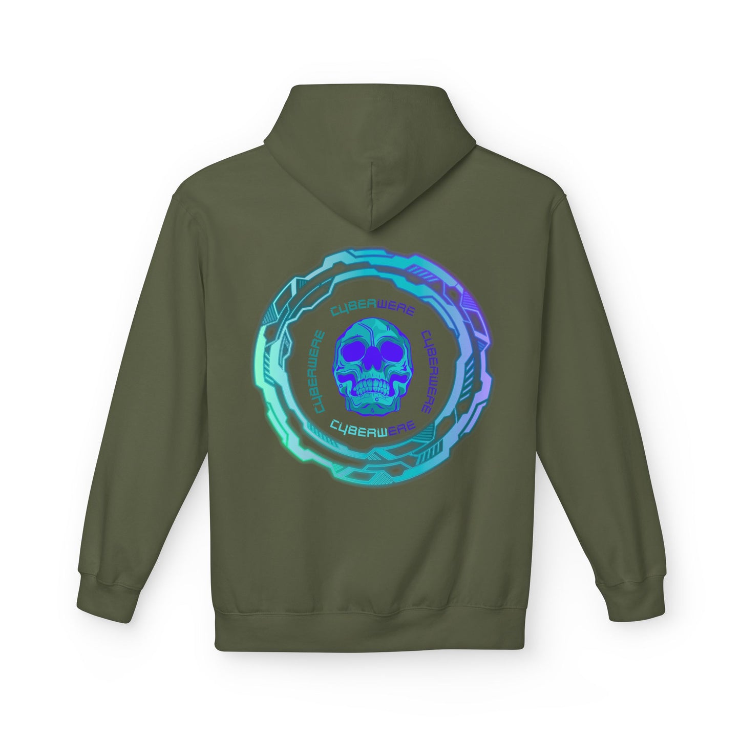 Bluza Unisex Cyberwere Skull- TechSouls
