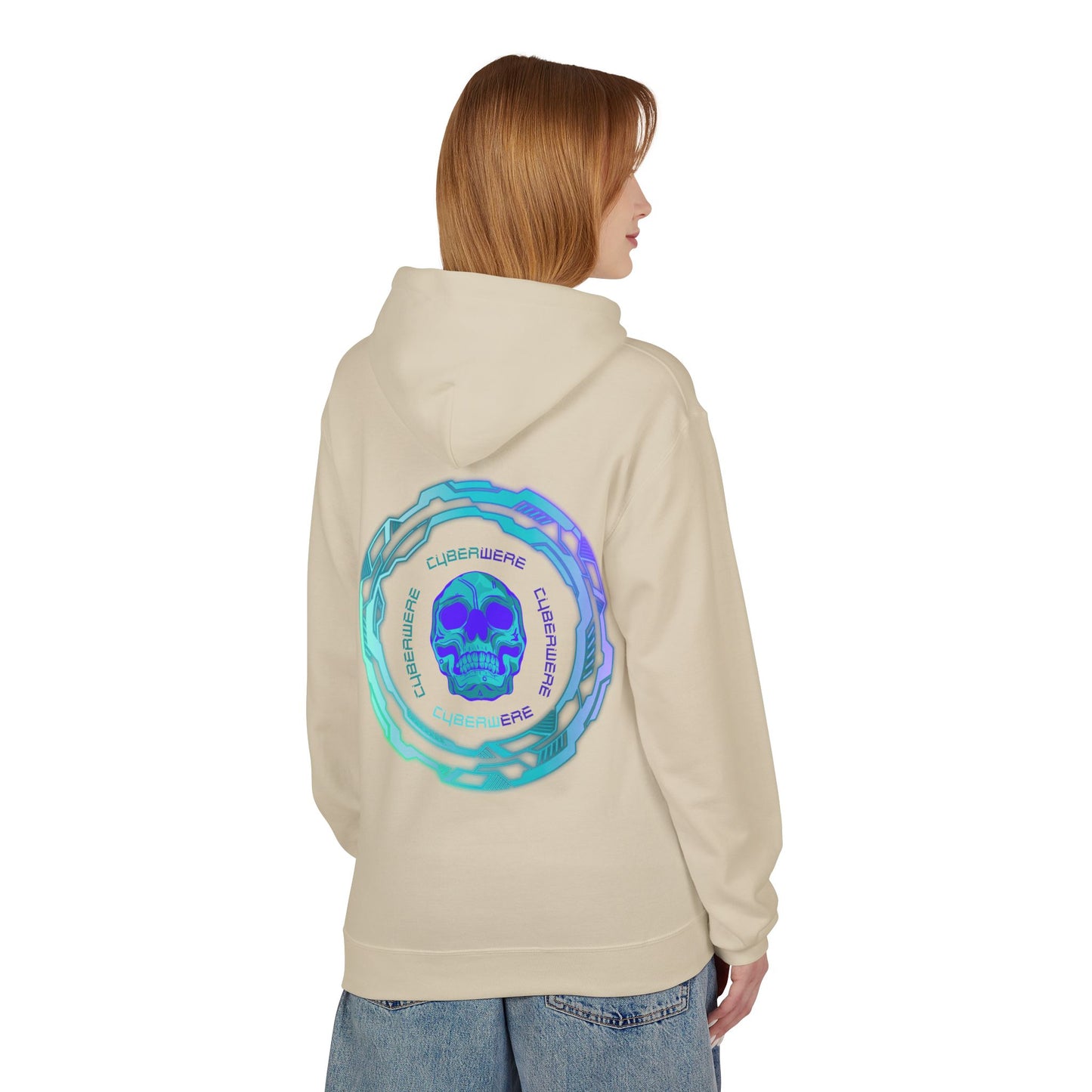 Bluza Unisex Cyberwere Skull- TechSouls