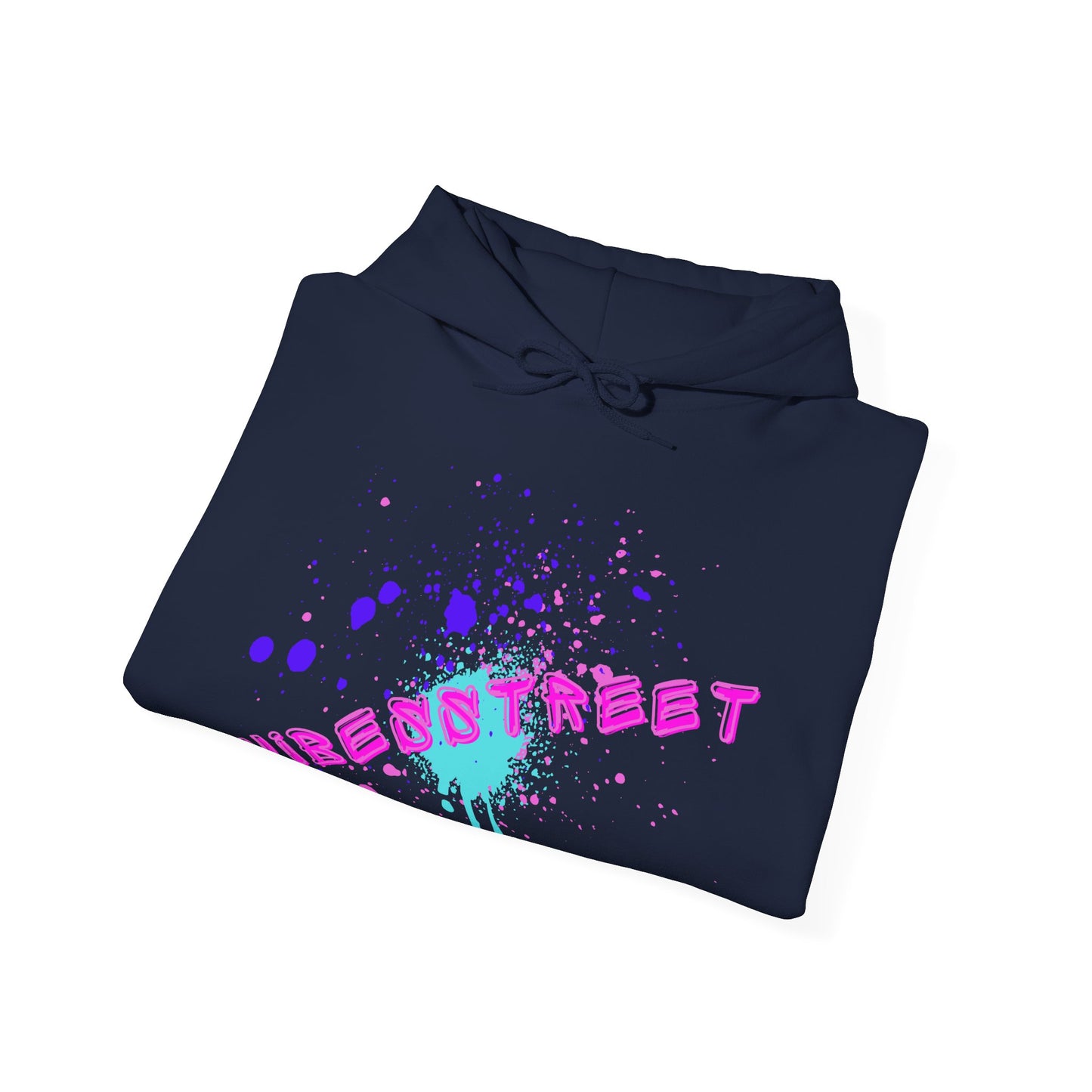 Unisex VibesStreet Spray Hoodie Pink-VibesStreet