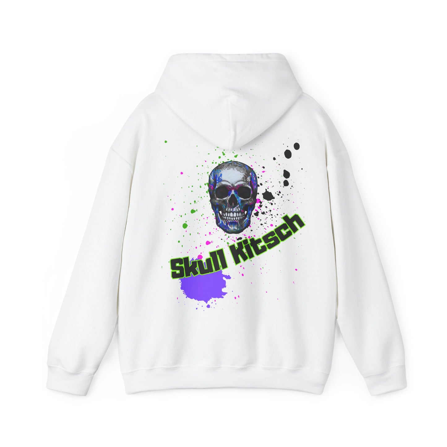 Unisex Skull Kitsch Dark-VibesStreet Hoodie