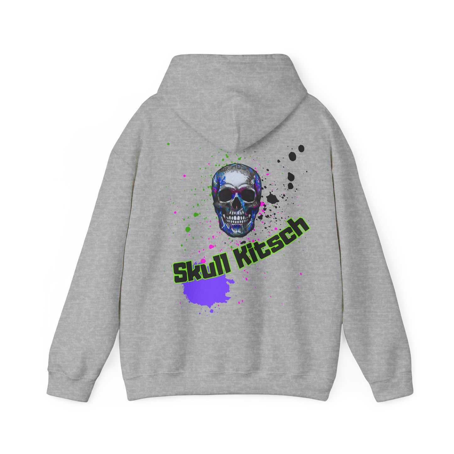 Unisex Skull Kitsch Dark-VibesStreet Hoodie