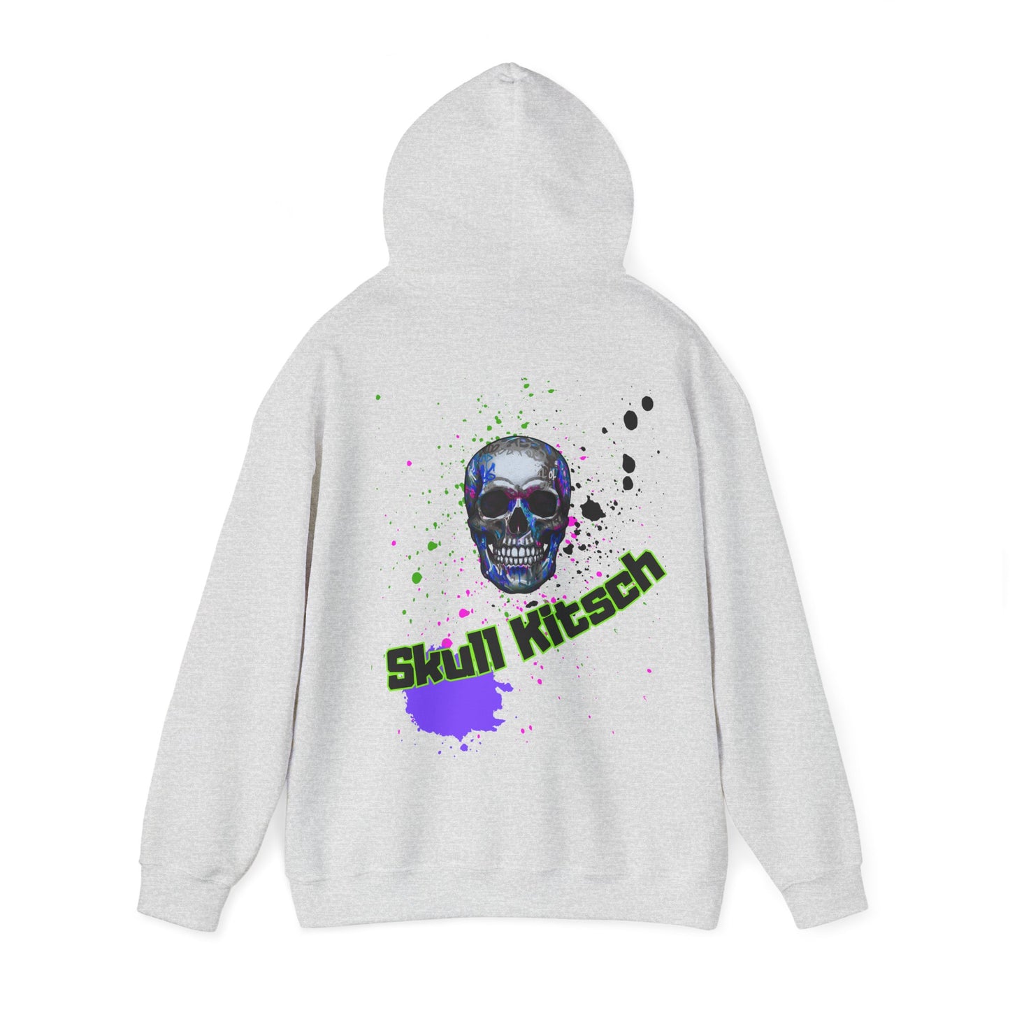 Unisex Skull Kitsch Dark-VibesStreet Hoodie