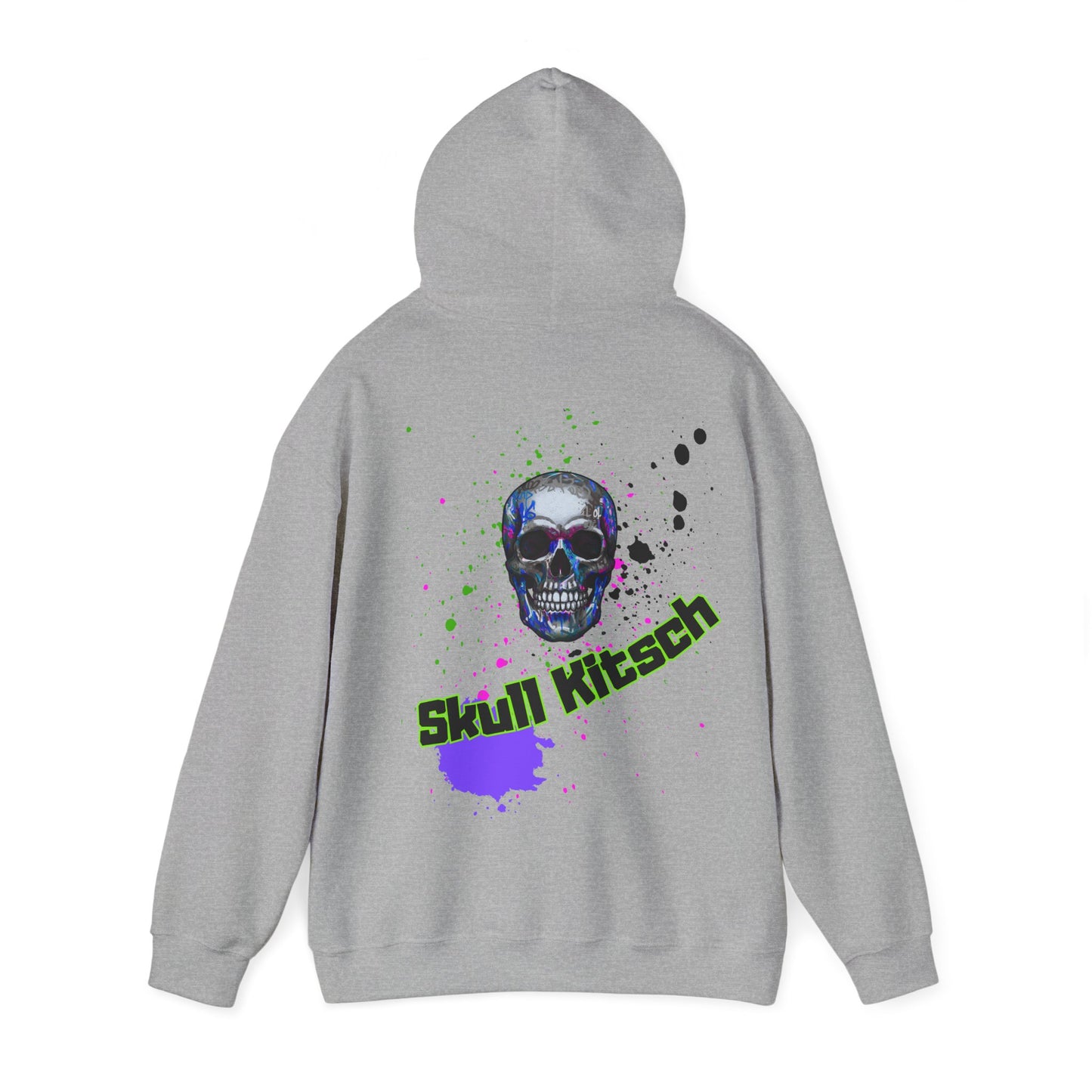 Unisex Skull Kitsch Dark-VibesStreet Hoodie