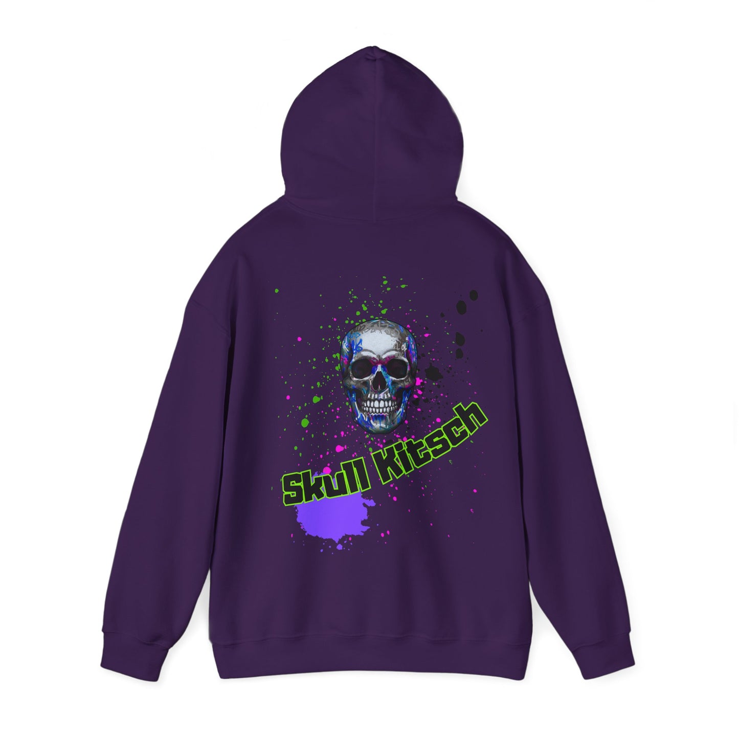 Unisex Skull Kitsch Dark-VibesStreet Hoodie