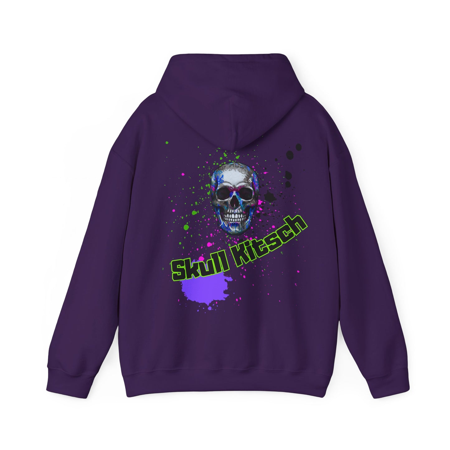 Unisex Skull Kitsch Dark-VibesStreet Hoodie