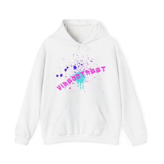 Unisex VibesStreet Spray Hoodie Pink-VibesStreet