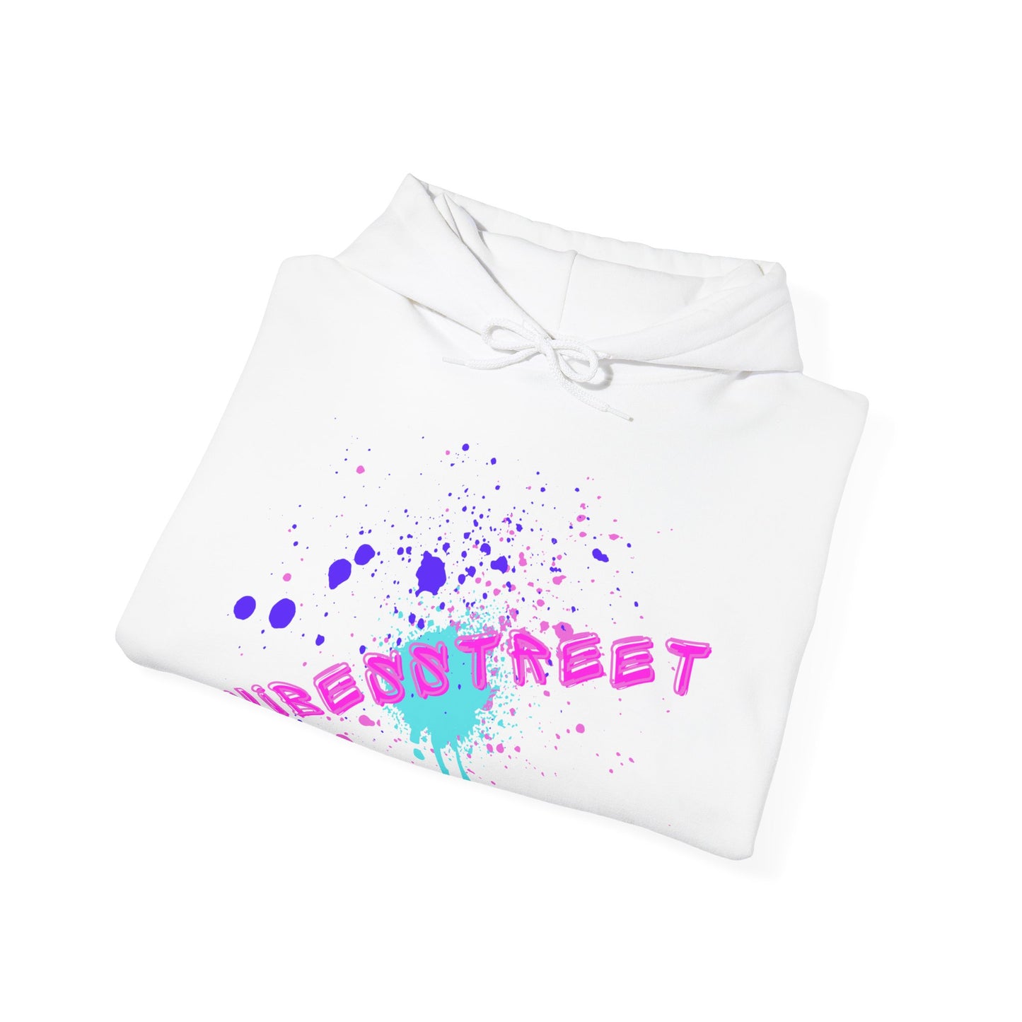 Unisex VibesStreet Spray Hoodie Pink-VibesStreet