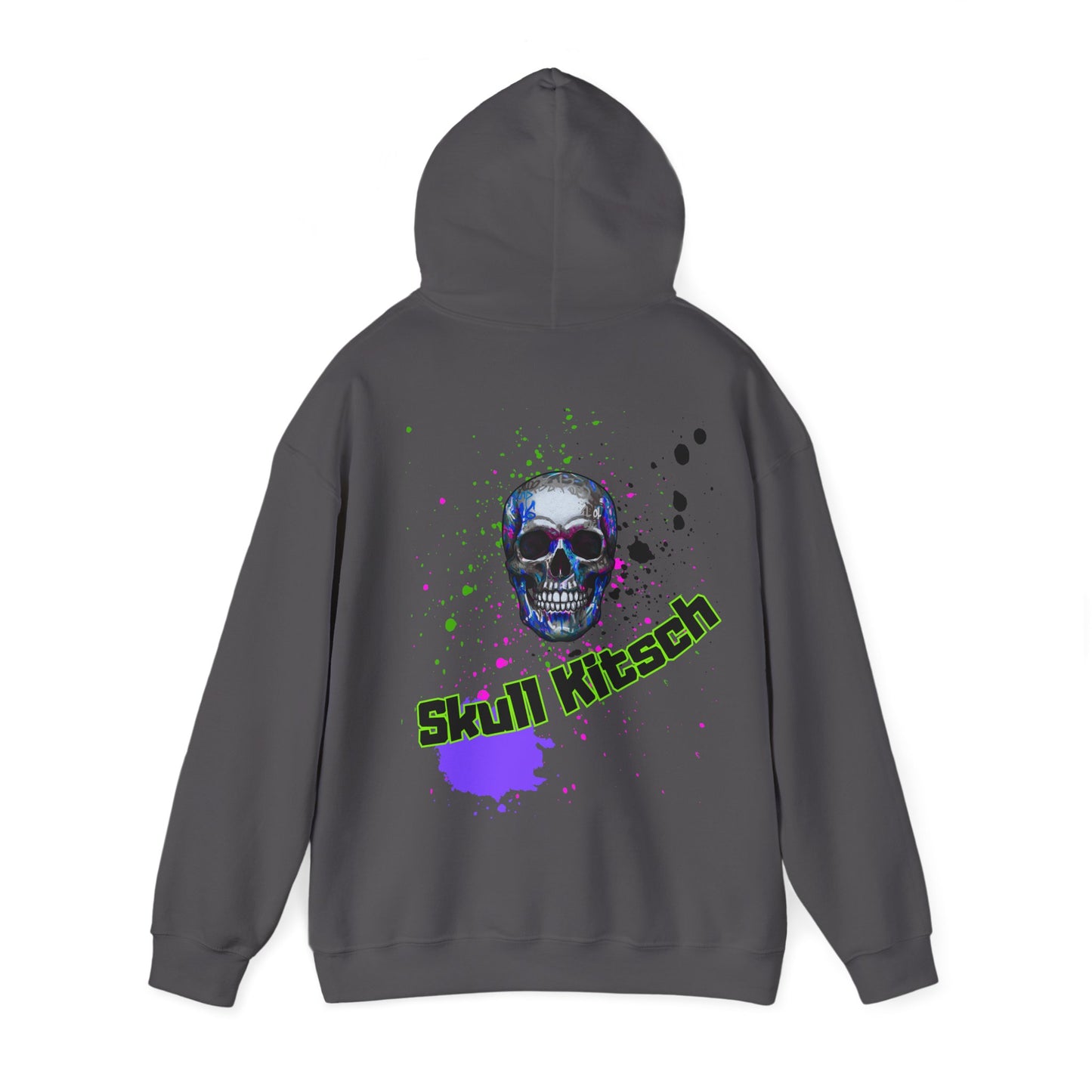 Unisex Skull Kitsch Dark-VibesStreet Hoodie