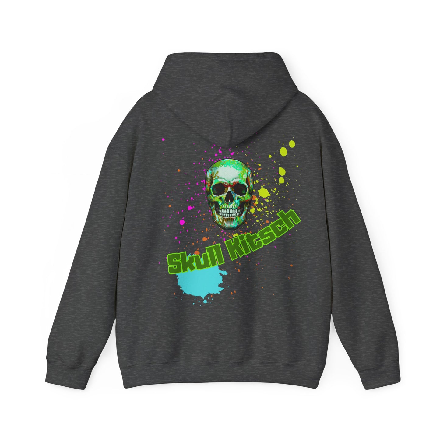 Bluza Unisex Hoodie Skull Kitsch Summer Punk- VibesStreet