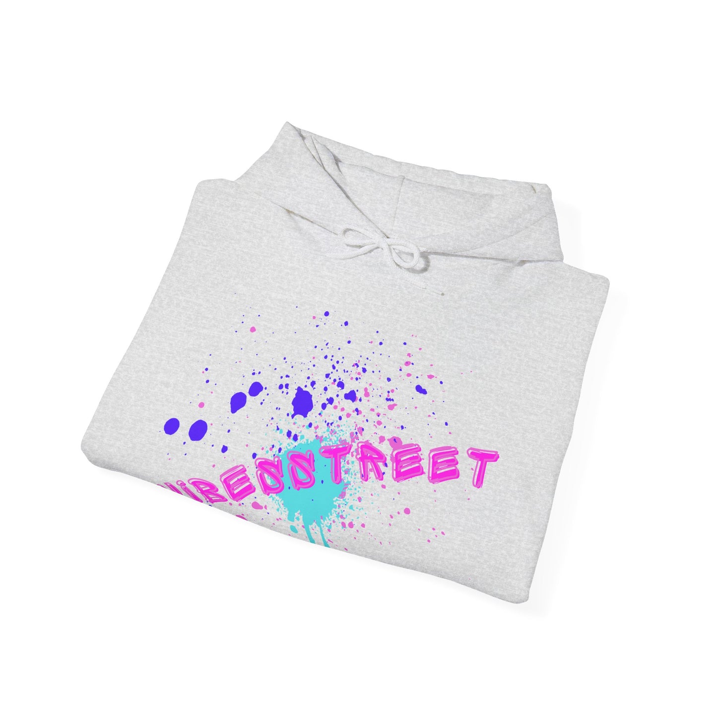 Unisex VibesStreet Spray Hoodie Pink-VibesStreet