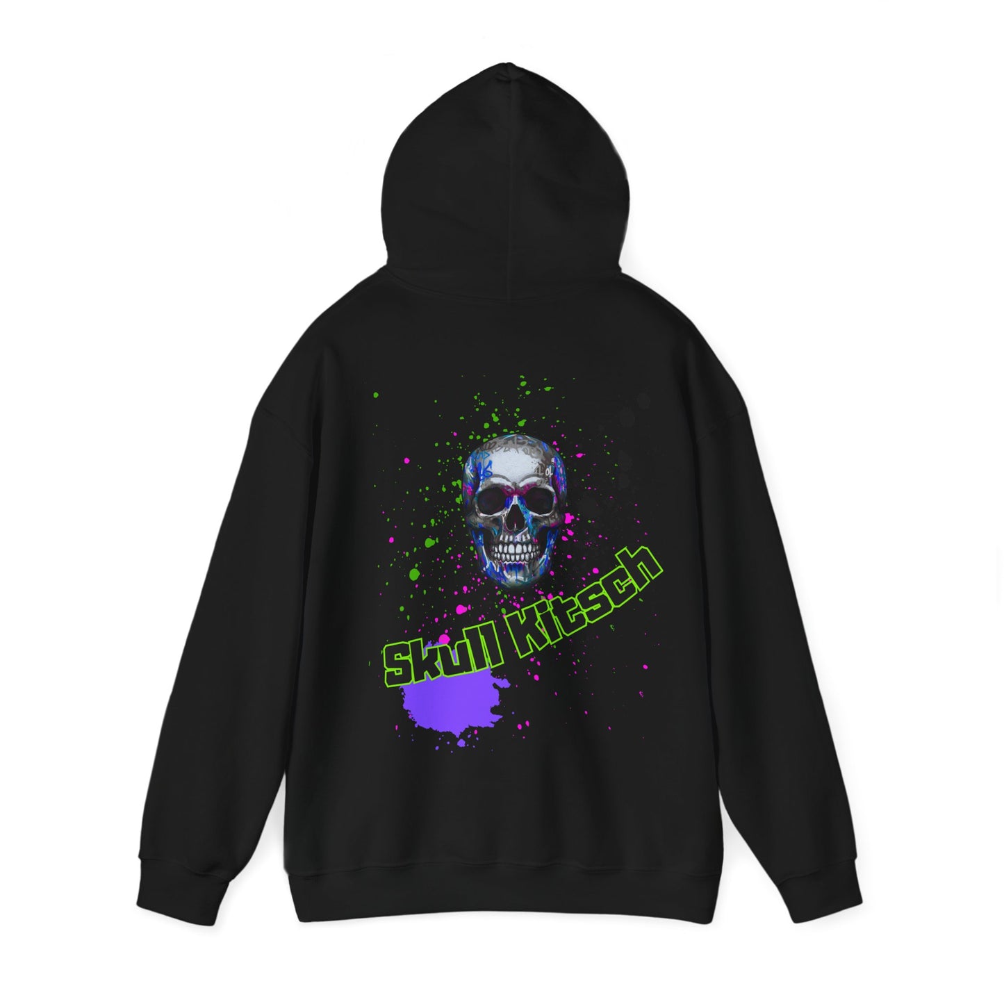 Unisex Skull Kitsch Dark-VibesStreet Hoodie