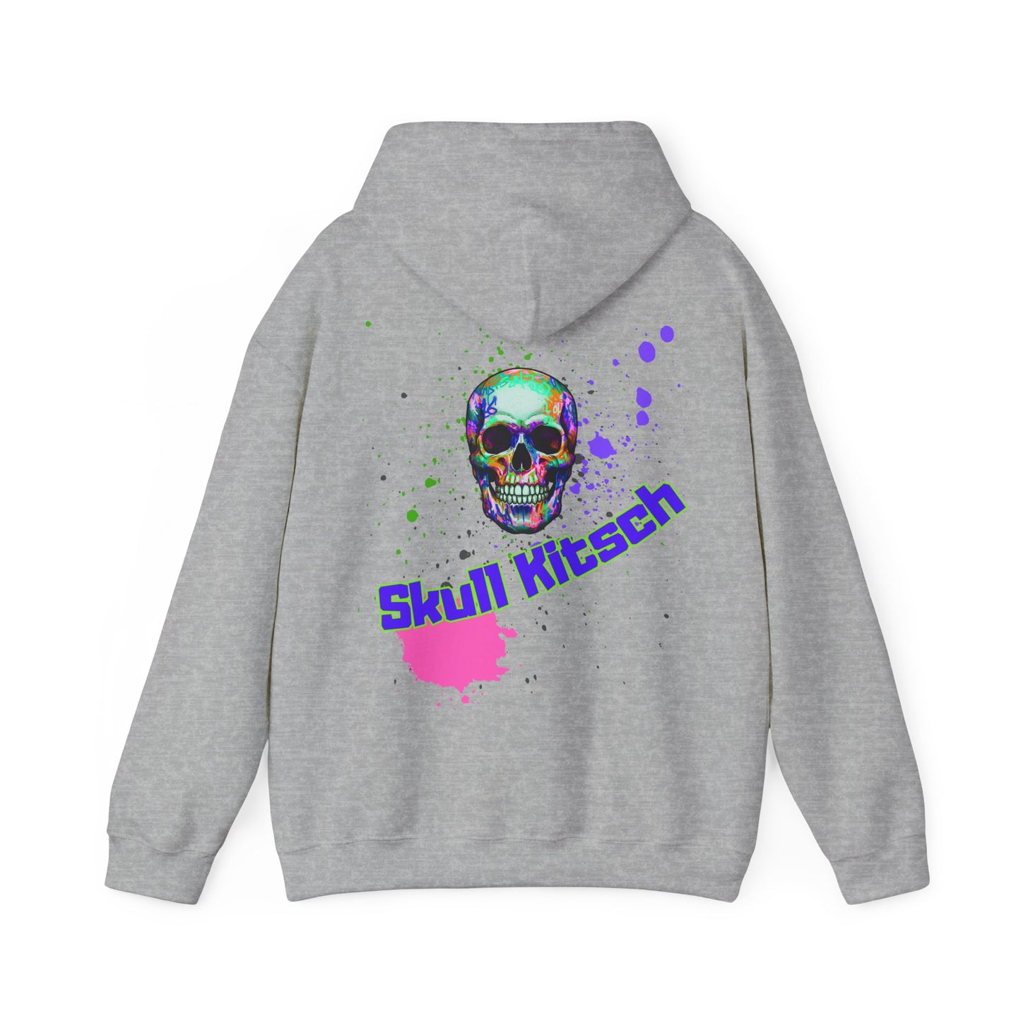 Unisex Skull Kitsch Standard Hoodie - VibesStreet