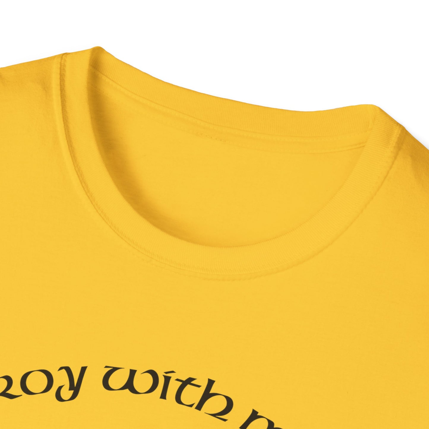 T-Shirt unisexe je détruis avec mon regard!-VibesStreet