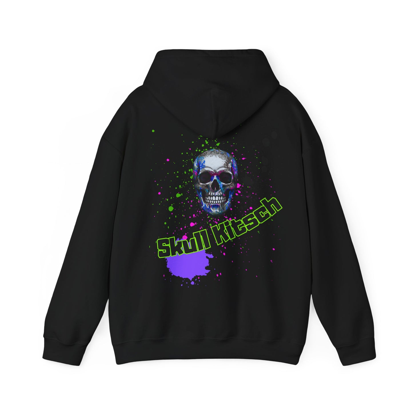 Unisex Skull Kitsch Dark-VibesStreet Hoodie