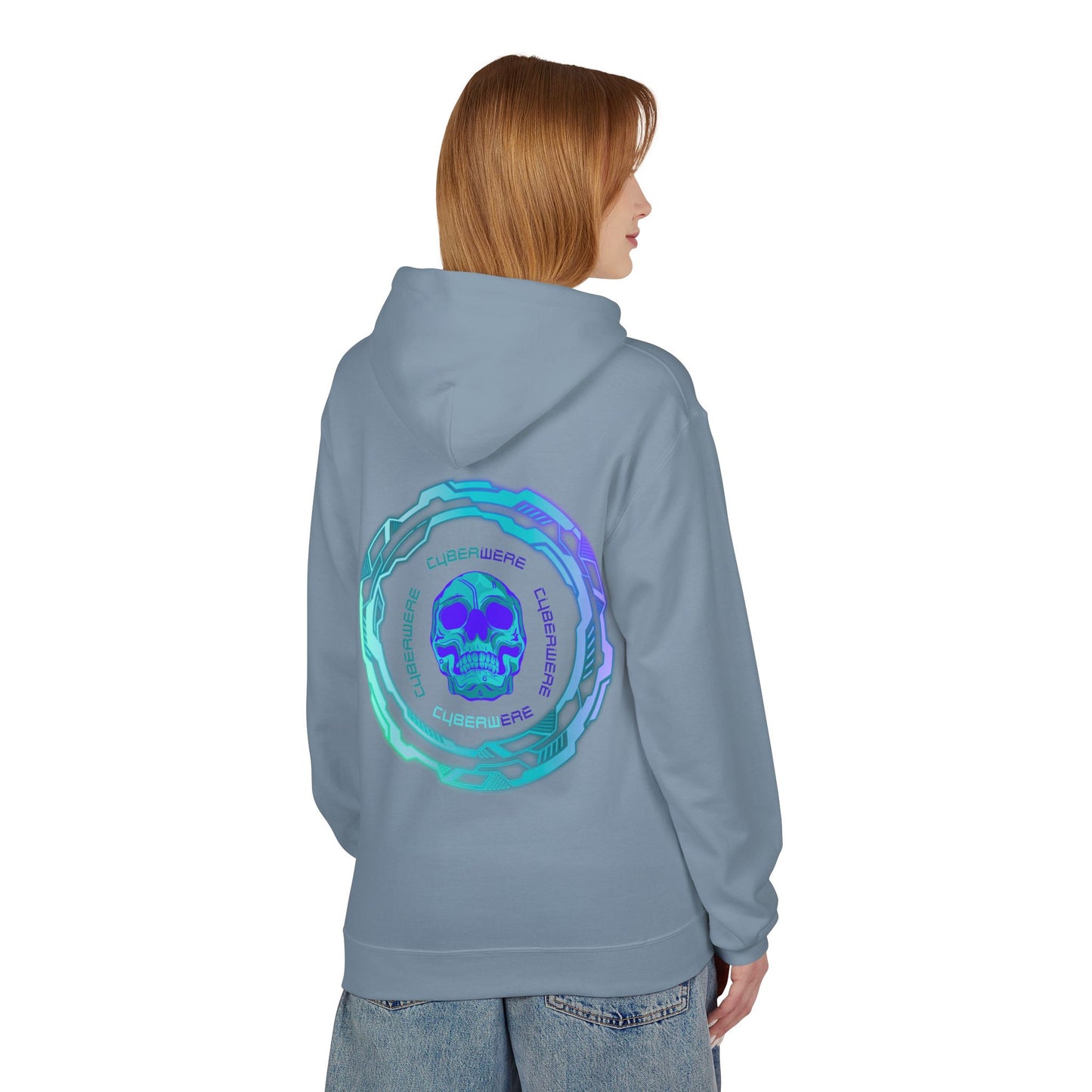 Bluza Unisex Cyberwere Skull- TechSouls